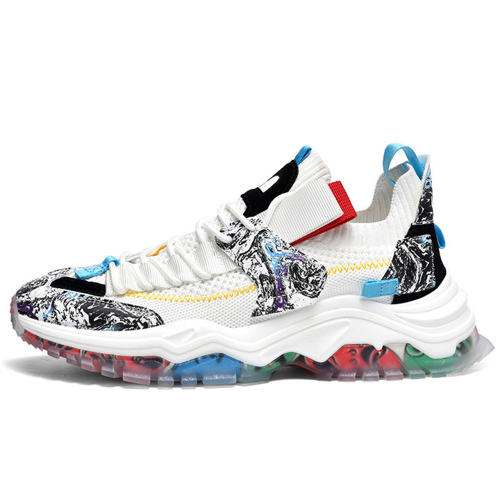Dawn Mosaic Graffiti Sneakers