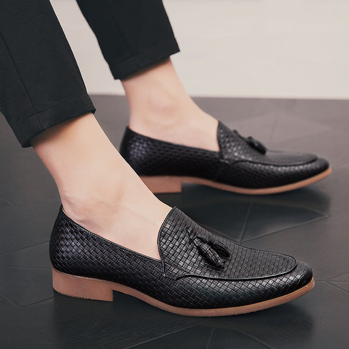 Lombardi Woven Tassel Loafers