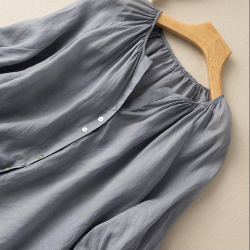Camille Linen Blouse