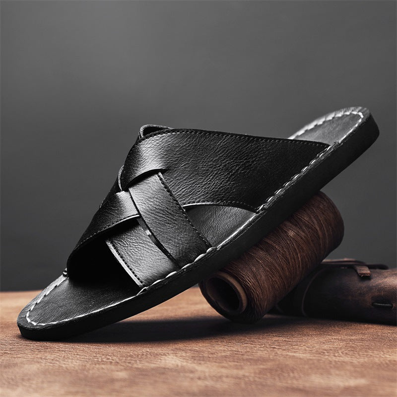Giorgio Italiana Genuine Leather Sandals