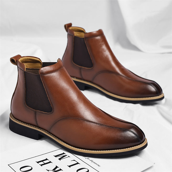 Marcello Leather Chelsea Boots