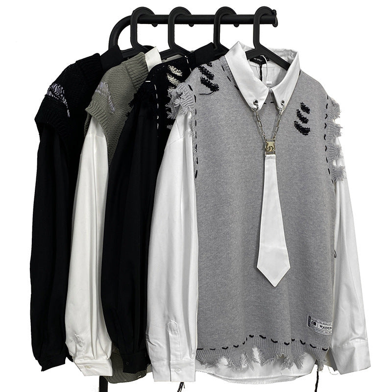 Raw Edge Vest