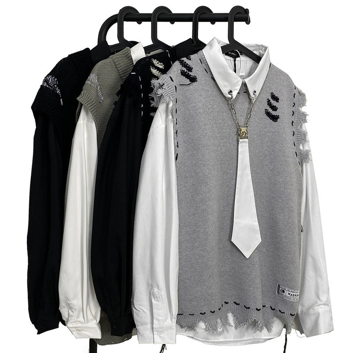 Raw Edge Vest