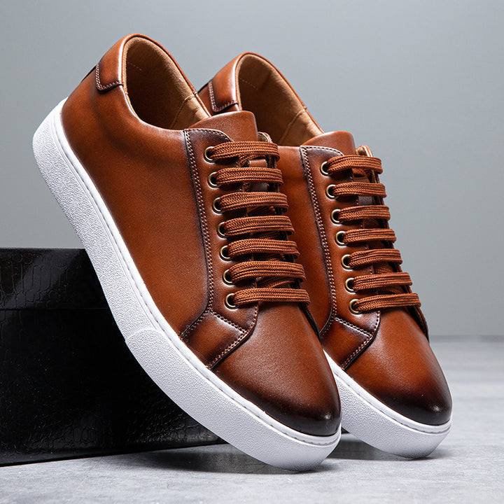 Lusso Italia Leather Sneakers