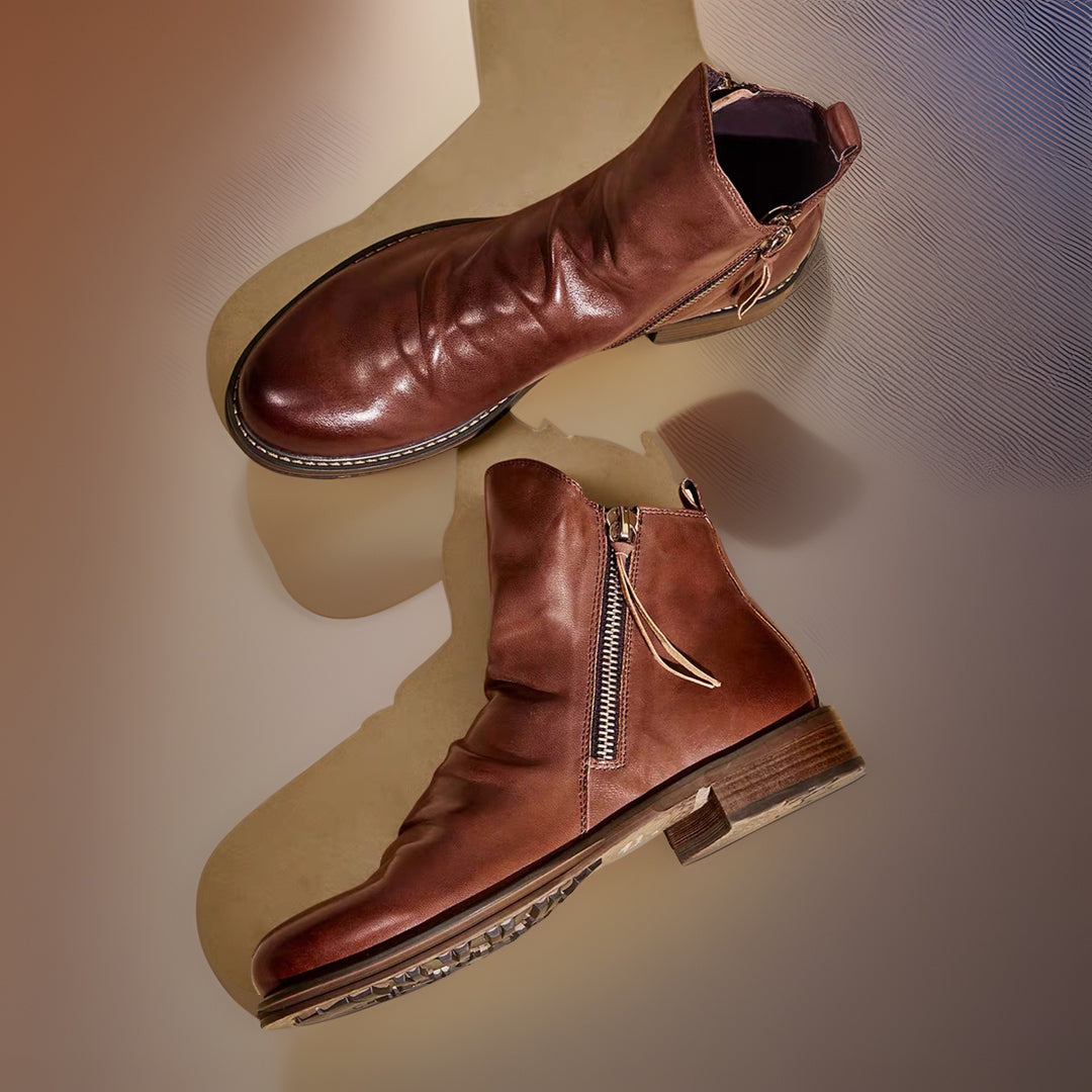 Miles Ford Leather Boots
