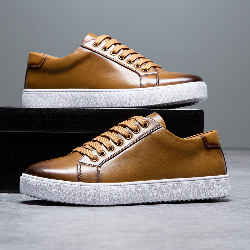 Lusso Italia Leather Sneakers