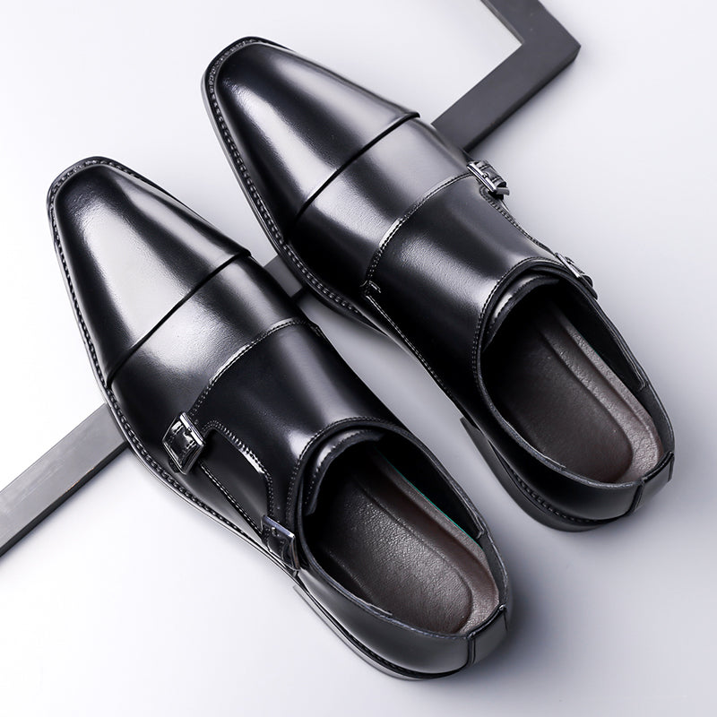 Veneto Italian Monk Strap Loafers