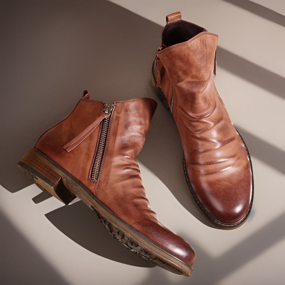 Miles Ford Leather Boots