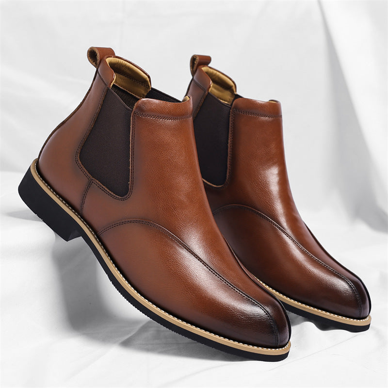 Marcello Leather Chelsea Boots