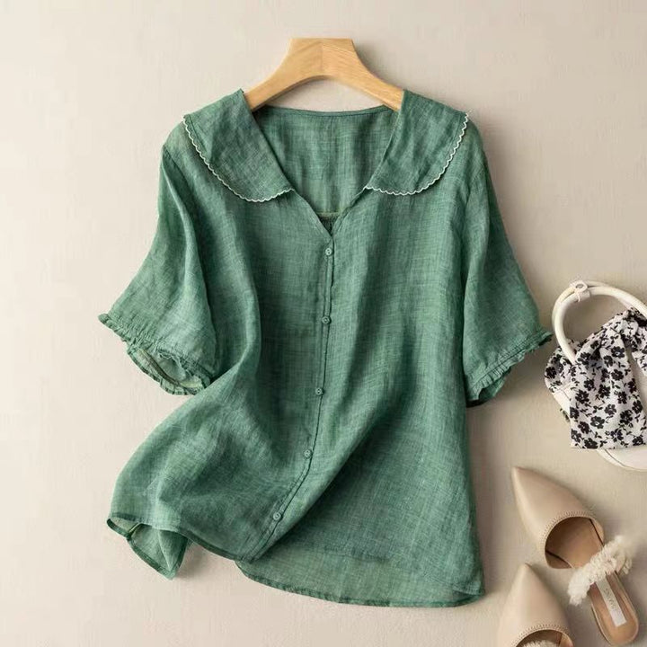 Bella Linen Blouse