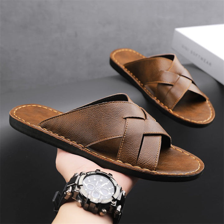 Giorgio Italiana Genuine Leather Sandals