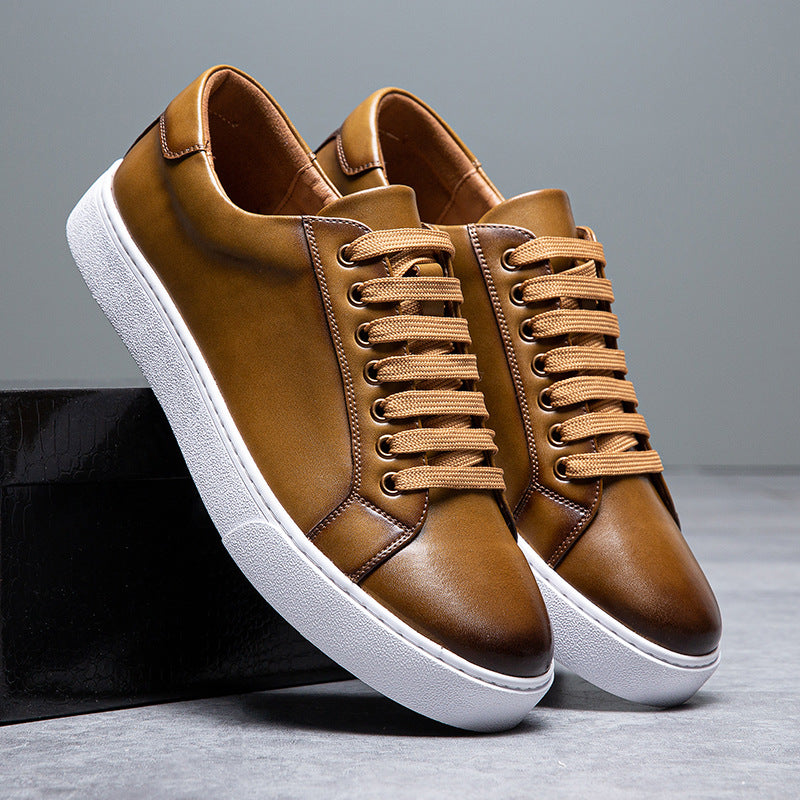 Lusso Italia Leather Sneakers