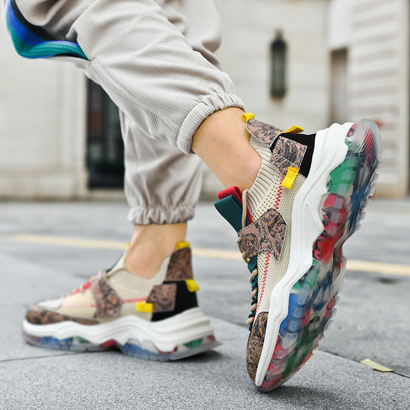 Dawn Mosaic Graffiti Sneakers