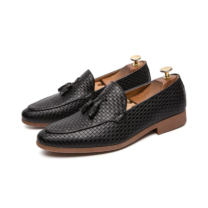 Lombardi Woven Tassel Loafers