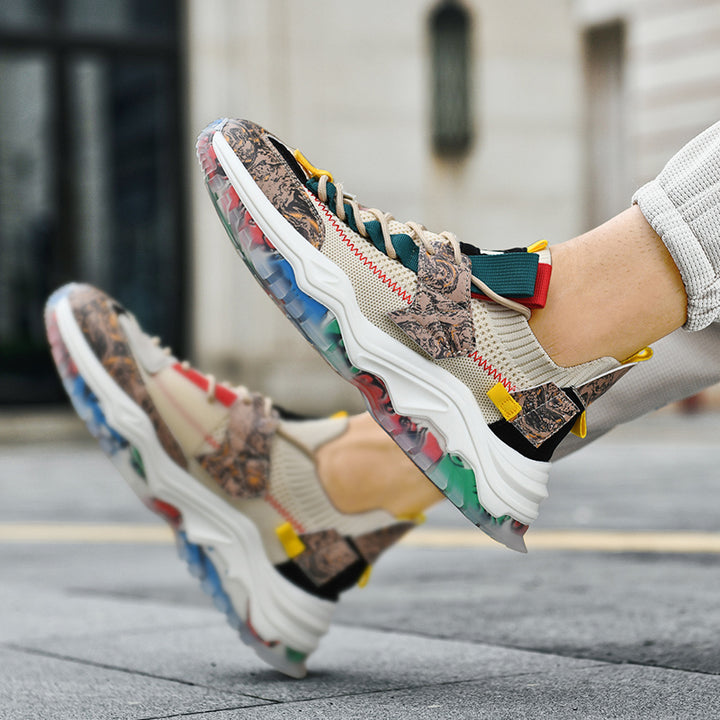 Dawn Mosaic Graffiti Sneakers