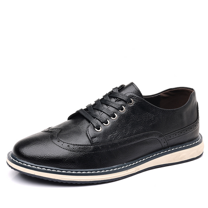 Lucas Leather Brogue Sneakers