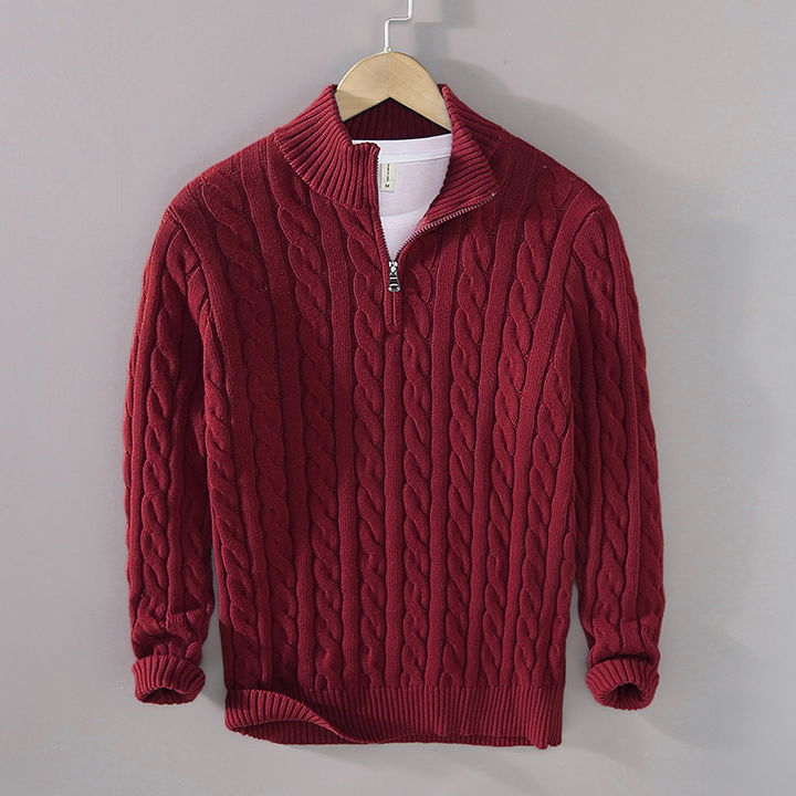 Sebastien Quarter-Zip Sweater