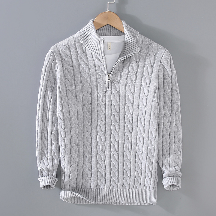 Sebastien Quarter-Zip Sweater