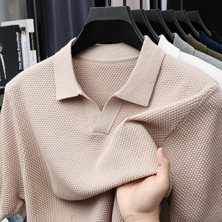 Lucas Knitted Polo Shirt
