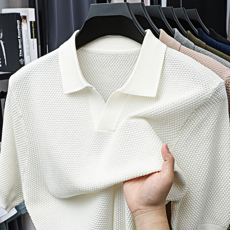Lucas Knitted Polo Shirt