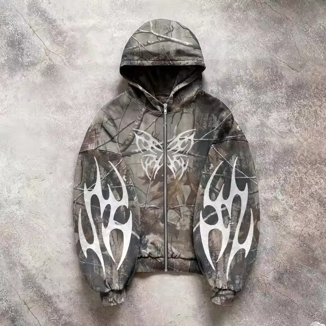 Grunge Tribal Hoodie