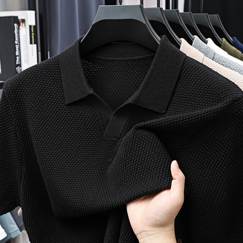 Lucas Knitted Polo Shirt