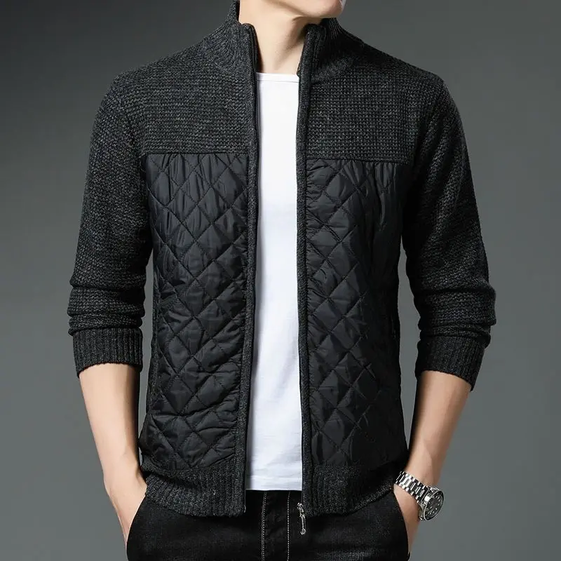Maddox Quilted Knit Jacket