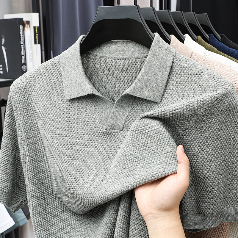 Lucas Knitted Polo Shirt