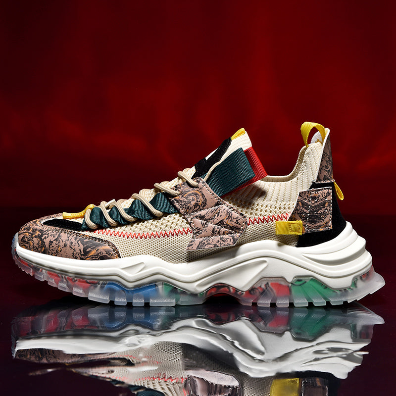 Dawn Mosaic Graffiti Sneakers