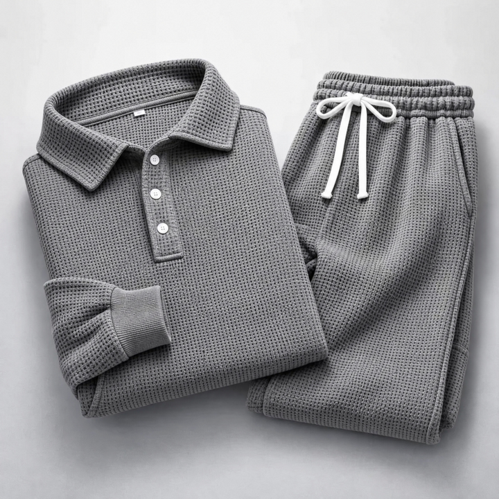 Porter Waffle-Knit Set