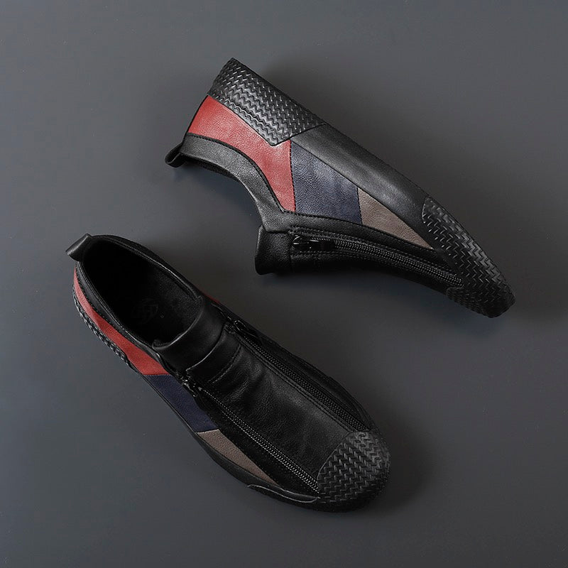 Pierre Monet Leather Sneakers