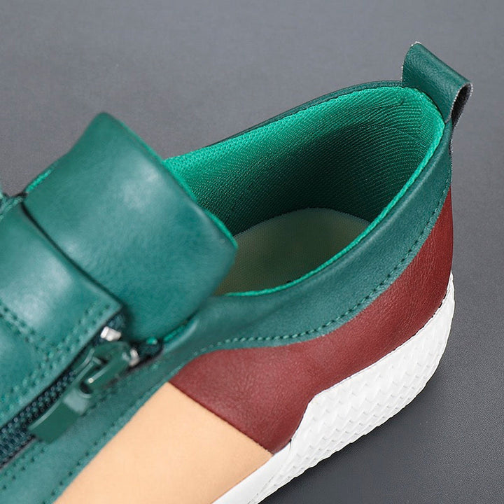 Pierre Monet Leather Sneakers
