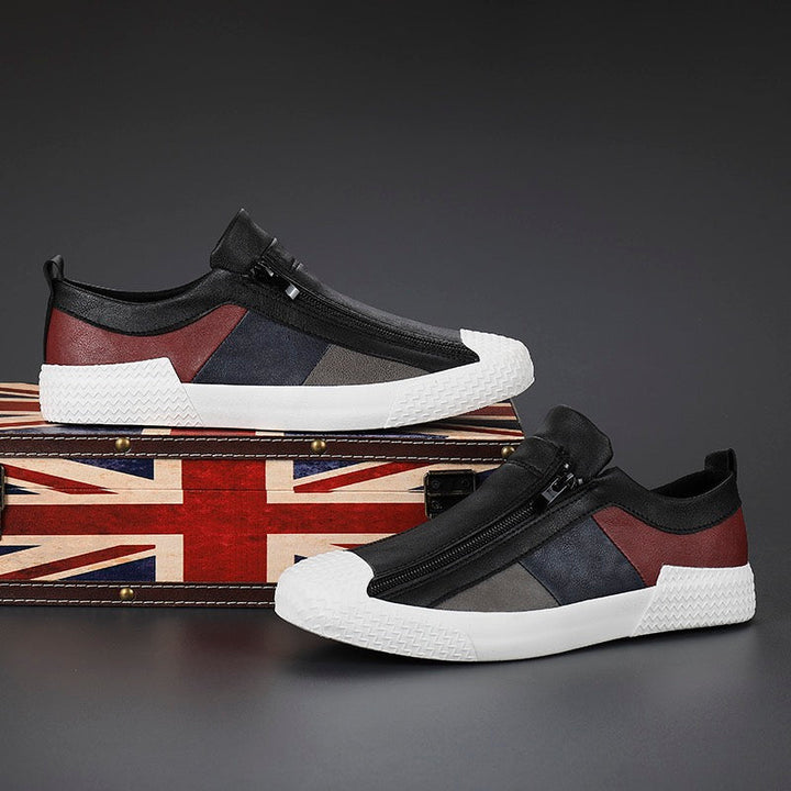 Pierre Monet Leather Sneakers