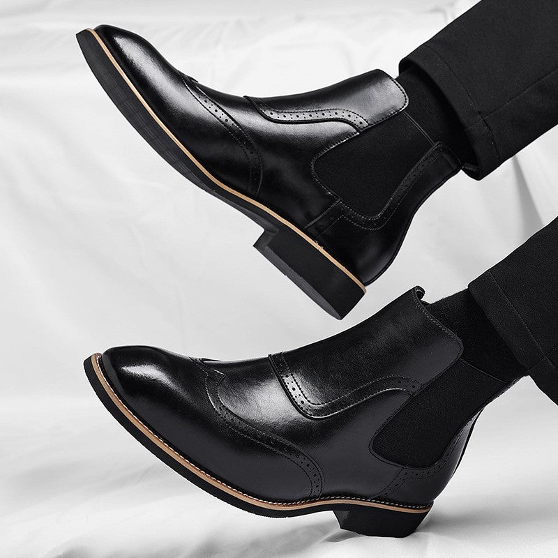 Mayfair Leather Chelsea Boots