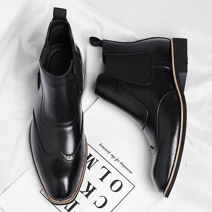 Mayfair Leather Chelsea Boots