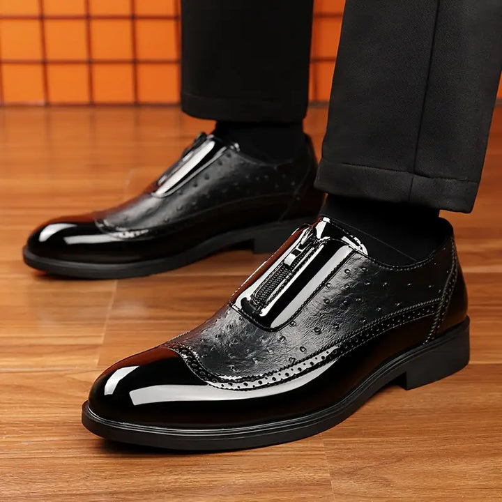 Ravello Ostrich Leather Loafers
