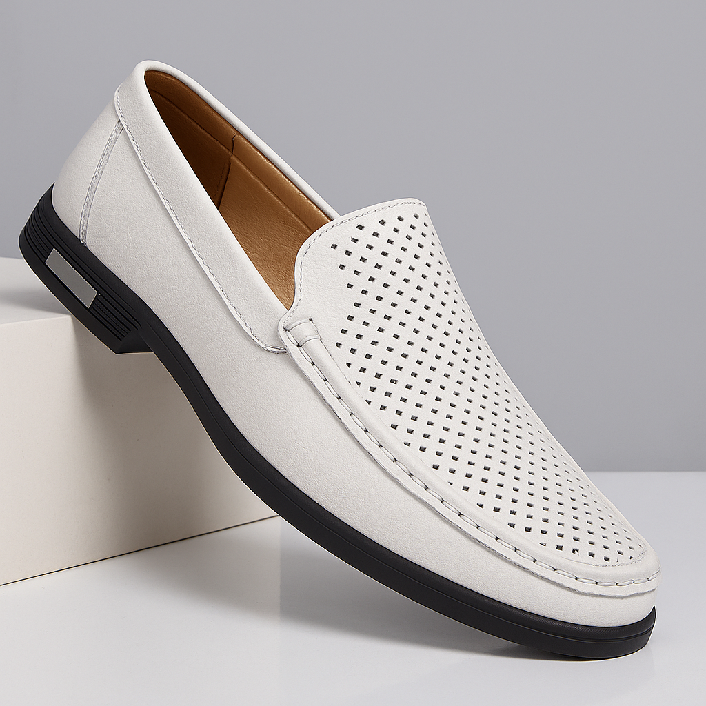 Pelle Italia Genuine Leather Loafers