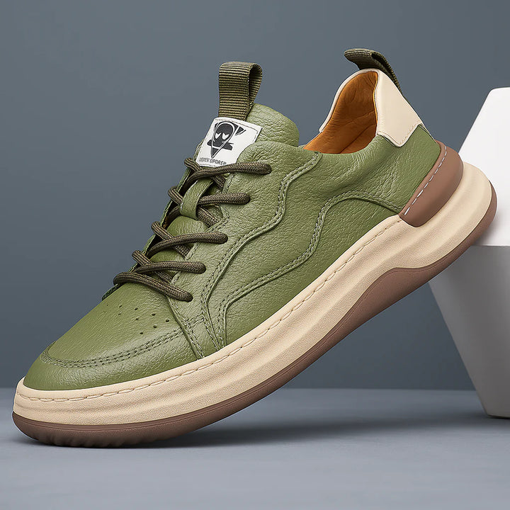 Nero Italiana Genuine Leather Sneakers