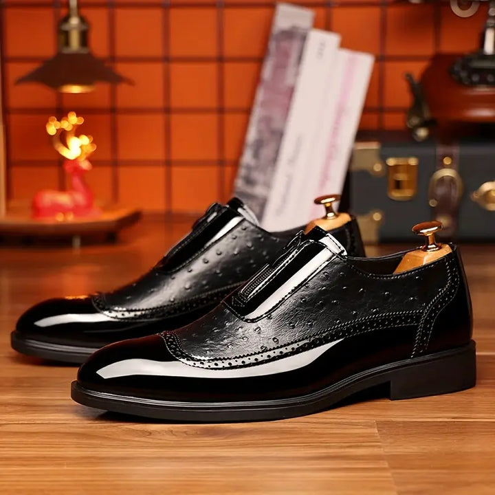 Ravello Ostrich Leather Loafers