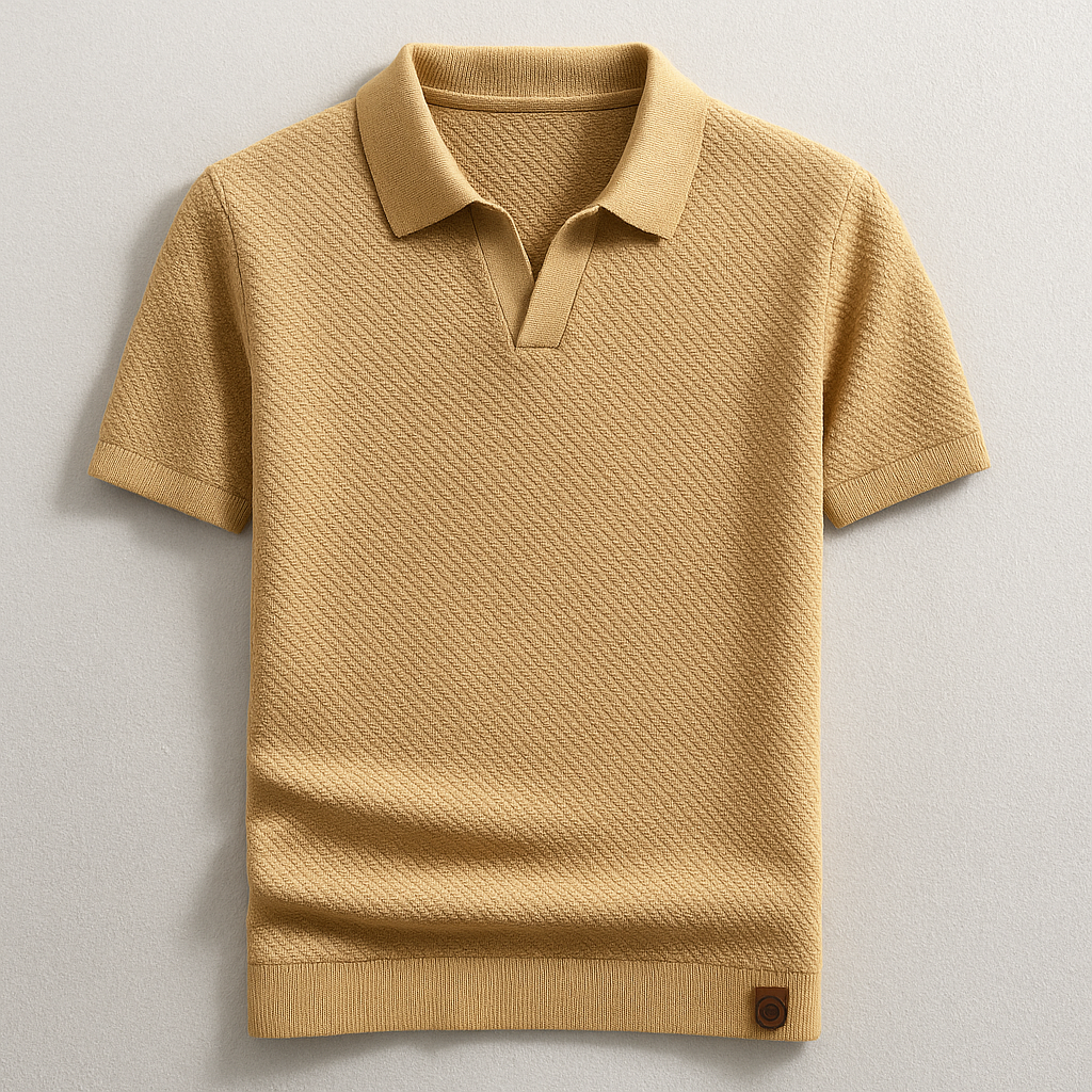 Stafford Knitted Polo Shirt