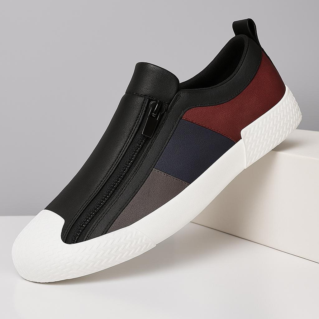 Pierre Monet Leather Sneakers