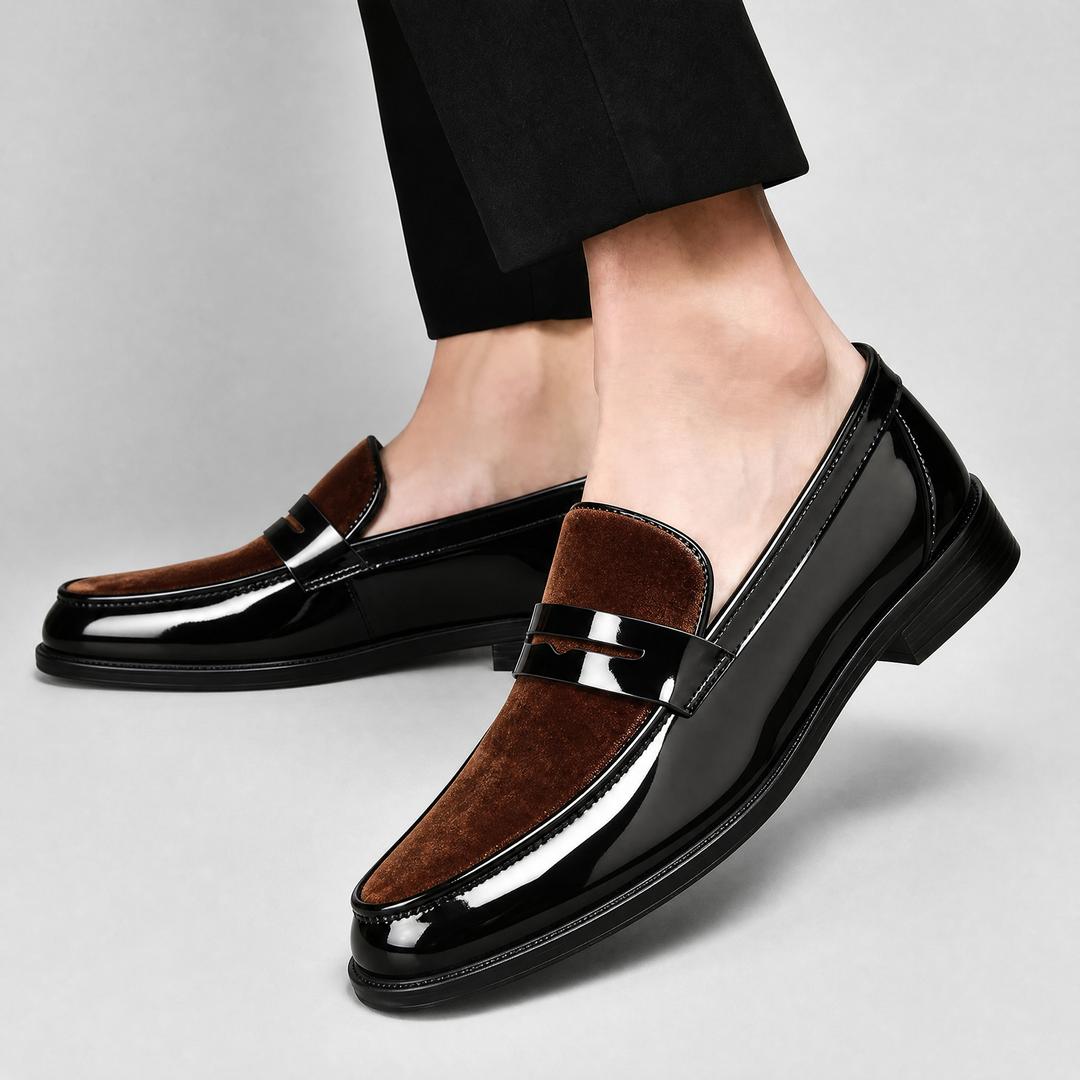 Lucca Leather Penny Loafers
