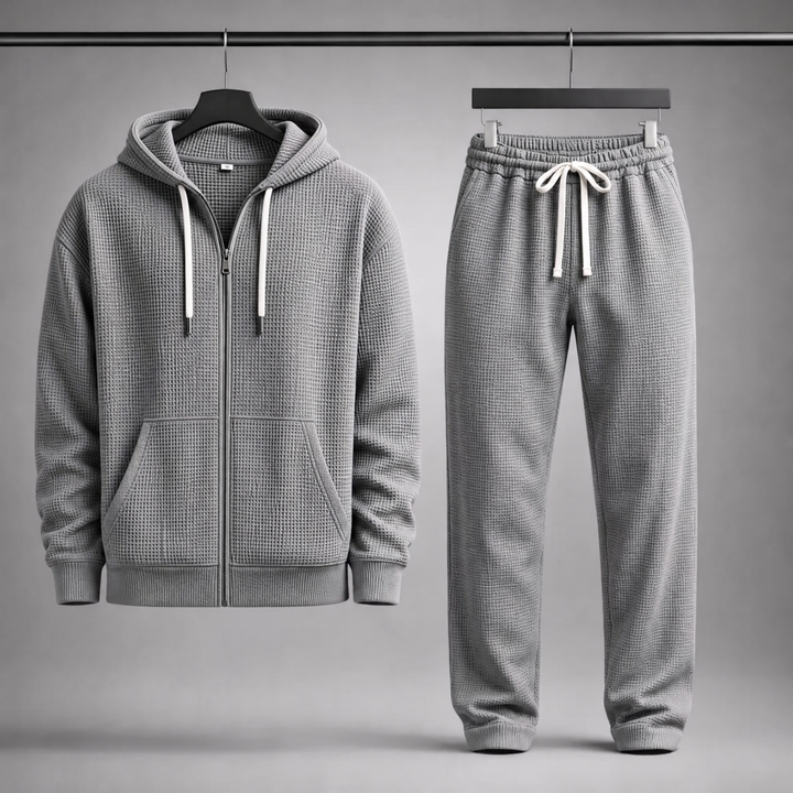 Jacob Waffle-Knit Set