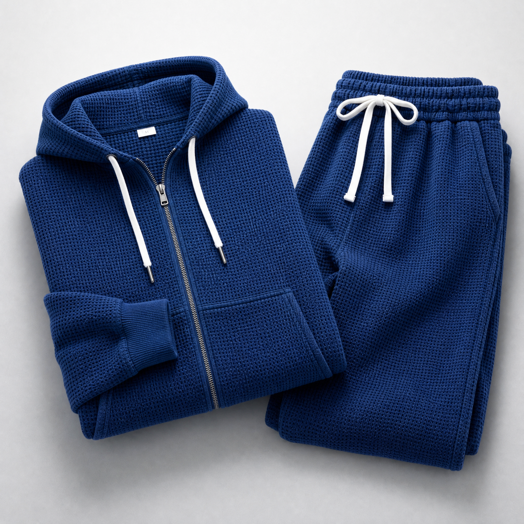 Jacob Waffle-Knit Set