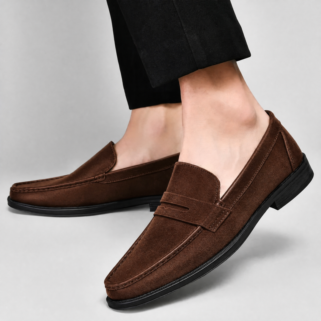 Lukas Suede Penny Loafers
