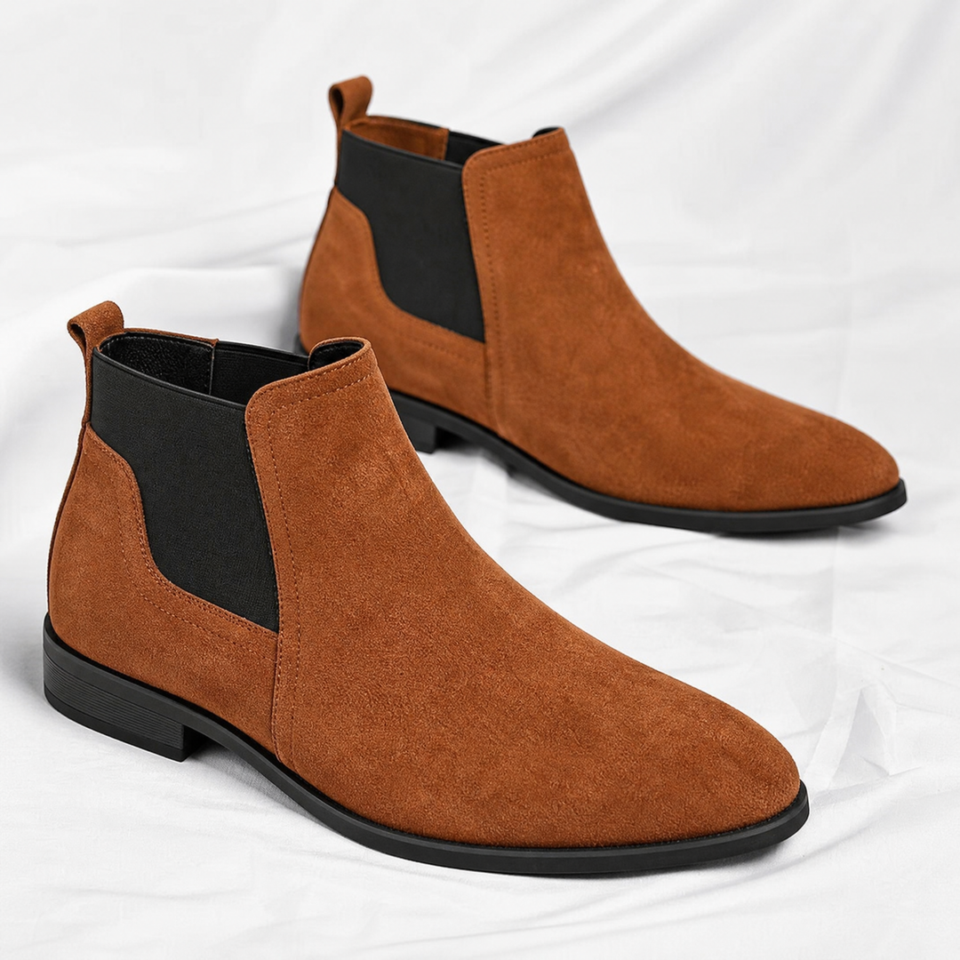 Cristiano Suede Chelsea Boots