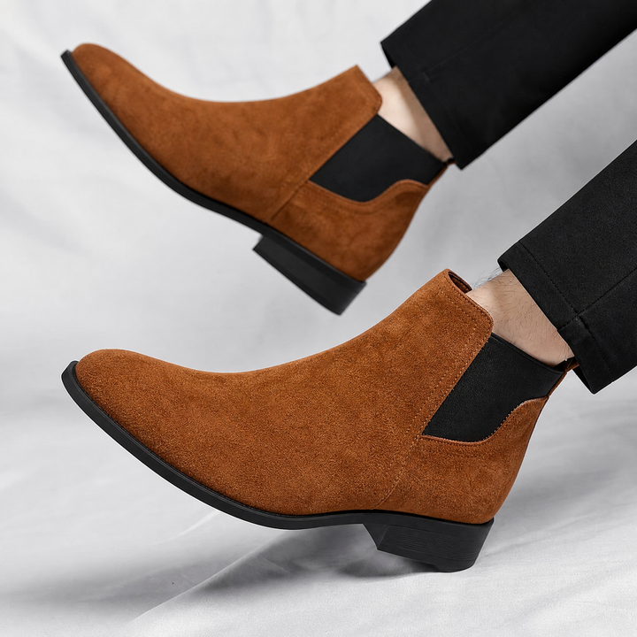 Cristiano Suede Chelsea Boots