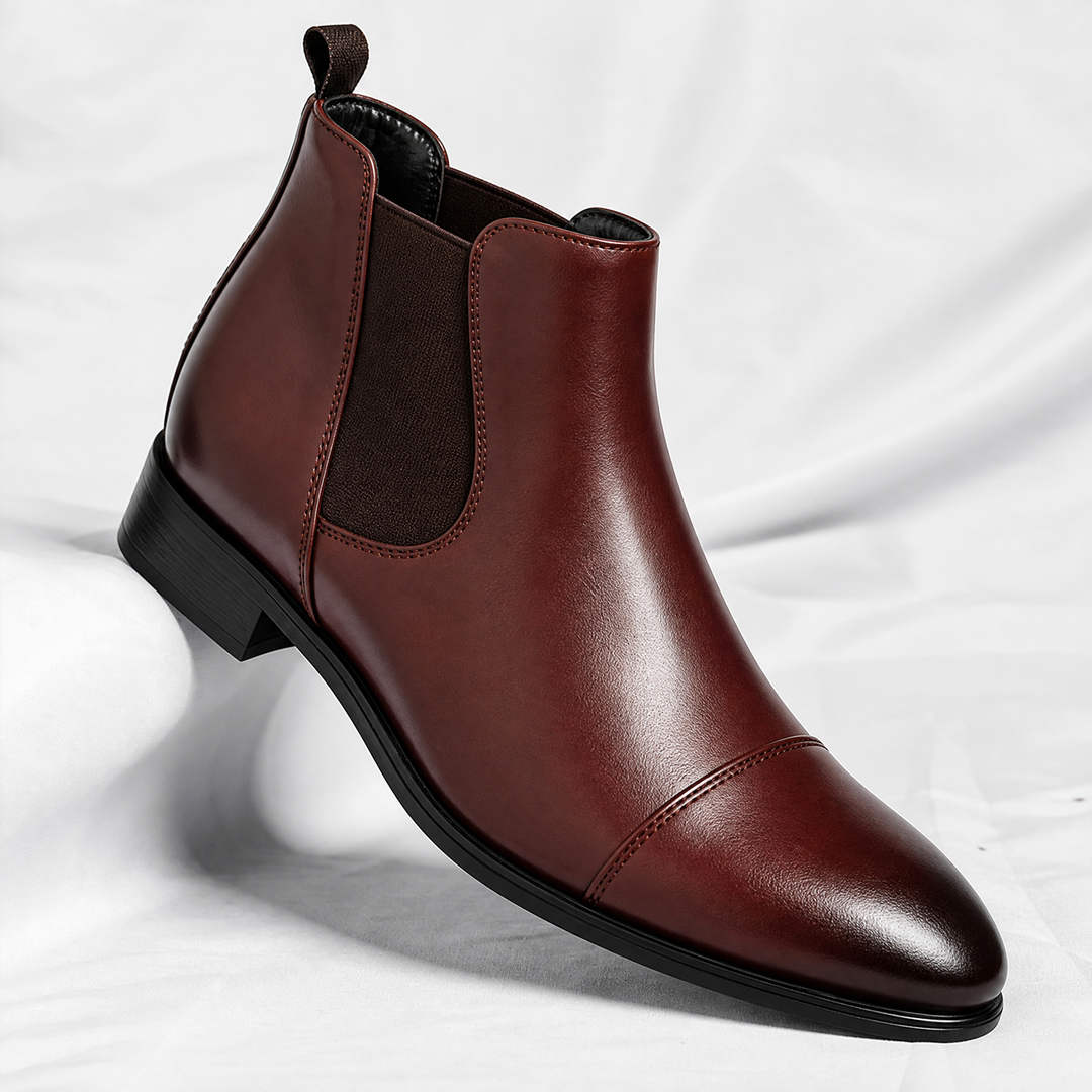Verona Leather Chelsea Boots