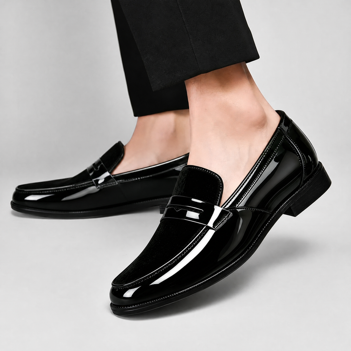 Lucca Leather Penny Loafers