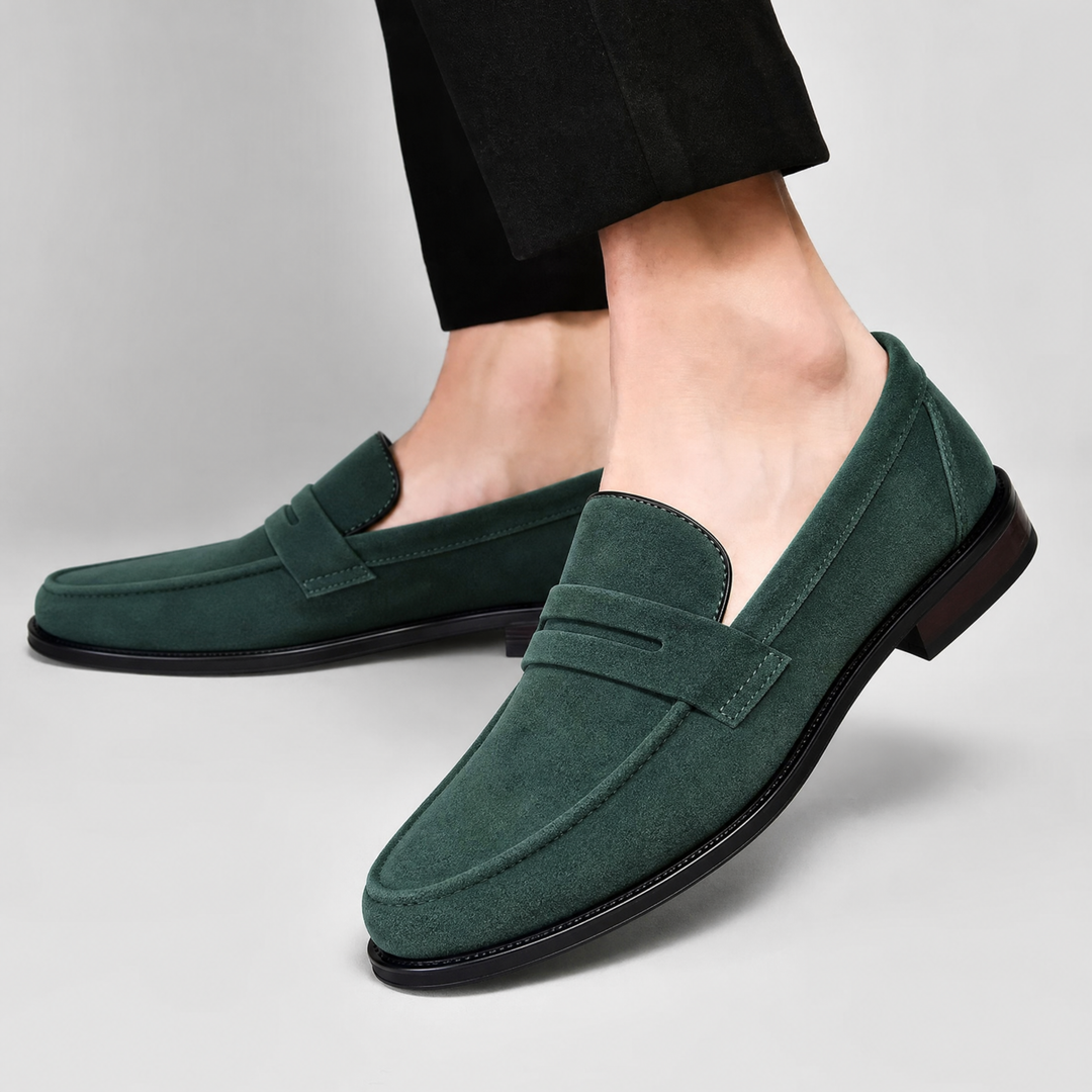 Lukas Suede Penny Loafers